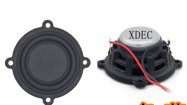 Altavoz multimedia de rango completo de 46 mm, 2 ohmios y 5 w